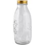 Day Bouteille en cristal 1 L avec motifs en relief