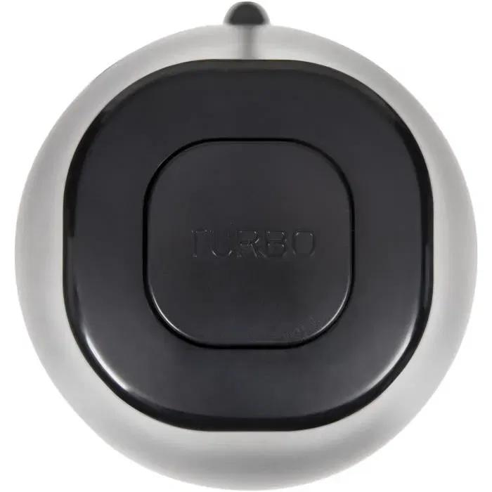 Livoo Hachoir 400 W avec fonction Turbo, bol gradué 300 ml et 2 lames en inox, Noir - Pour préparations rapides