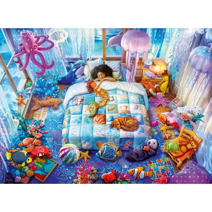 Ravensburger Puzzle Enfant 150 Pièces XXL - Rêves Sous-Marins - Dès 7 ans - Puzzle Grandes Pièces - Réf. 12004303