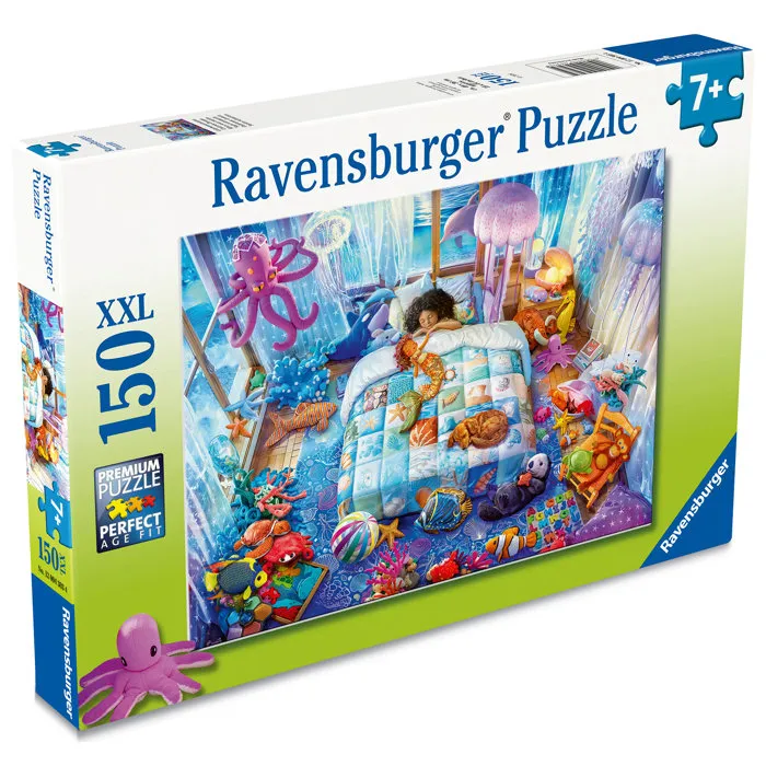 Ravensburger Puzzle Enfant 150 Pièces XXL - Rêves Sous-Marins - Dès 7 ans - Puzzle Grandes Pièces - Réf. 12004303