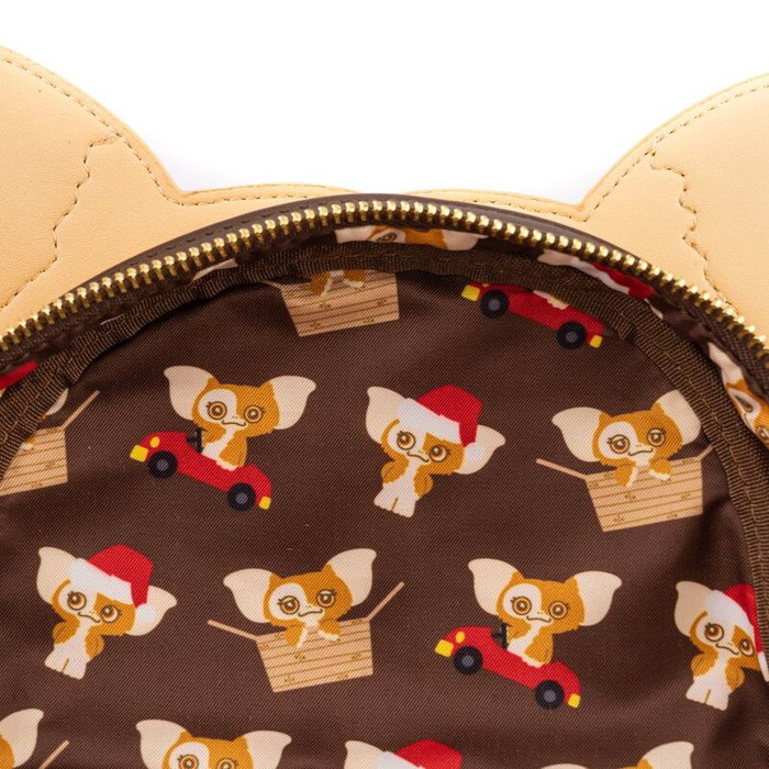LOUNGEFLY Sac à dos Gremlins Gizmo Thème Noël (Loungefly) 26 cm - Dimensions: 22.5 x 26.25 x的天11.25 cm