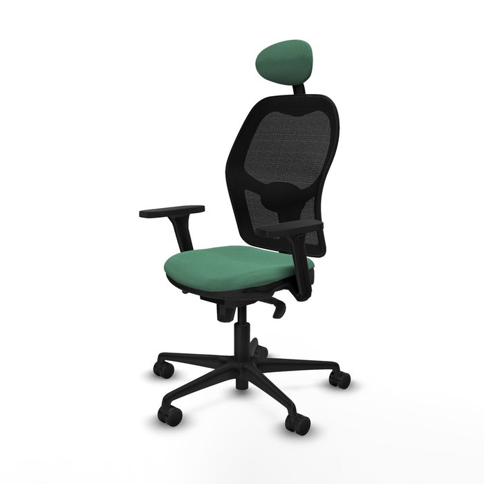 Piqueras y Crespo Chaise de Bureau avec Appui-tête Jorquera 3D036N1 Vert émeraude Piqueras y Crespo Chaise de Bureau avec Appui-tête Jorquera 3D036N1 Vert émeraude