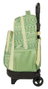 Safta Mufasa Sac à dos grand avec roulettes compact et amovible 33x45x22 cm - Idéal pour les voyages