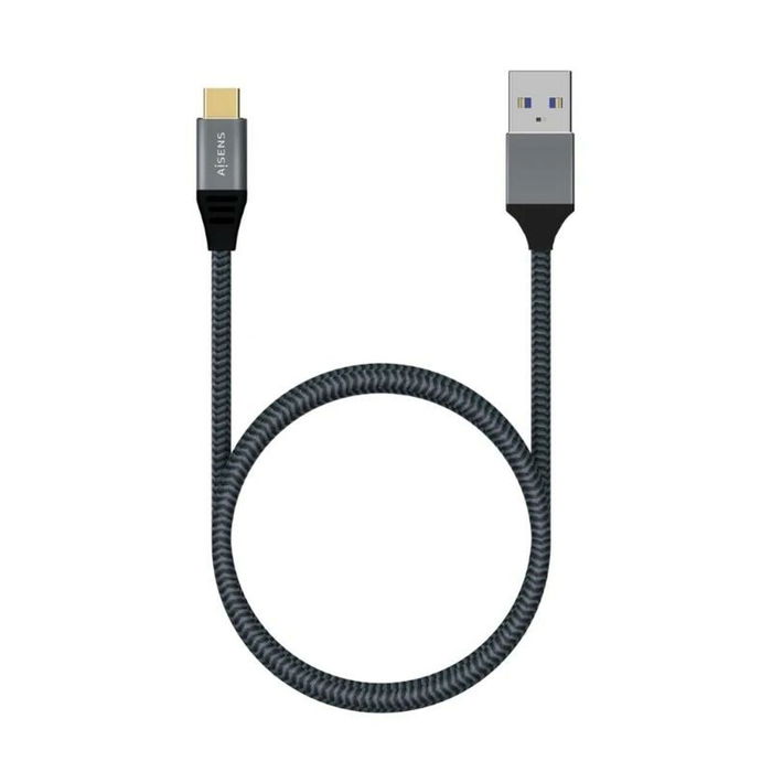 Câble USB-C Aisens A107-0631 Gris 1 m
