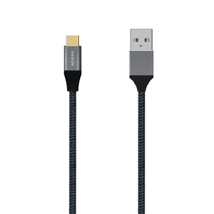 Câble USB-C Aisens A107-0631 Gris 1 m
