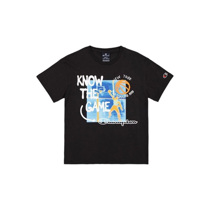 Maillot de Corps de Sport à Manches Coupe Champion Noir Maillot de Corps de Sport à Manches Coupe Champion Noir