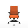 Piqueras Y Crespo Chaise de bureau Albacete confidente, Mécanisme Synchrone, Orange