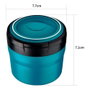Champ Cendrier rond avec LED, couleurs assorties, ø8 x 7 cm