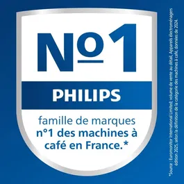 Philips Senseo HD6553/81 Machine à café à dosettes originale rouge avec booster d'arômes, crema plus et arrêt automatique
