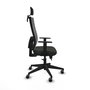 Piqueras y Crespo Chaise de Bureau Horna avec Appui-tête et Mécanisme Sincro/Traslack
