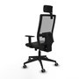 Piqueras y Crespo Chaise de Bureau Horna avec Appui-tête et Mécanisme Sincro/Traslack