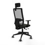 Piqueras y Crespo Chaise de Bureau Horna avec Appui-tête et Mécanisme Sincro/Traslack