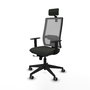Piqueras y Crespo Chaise de Bureau Horna avec Appui-tête et Mécanisme Sincro/Traslack