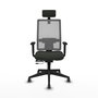 Piqueras y Crespo Chaise de Bureau Horna avec Appui-tête et Mécanisme Sincro/Traslack