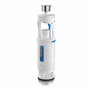 Roca Déchargeur de citerne Dual a822505500 Universel Bouton argenté
