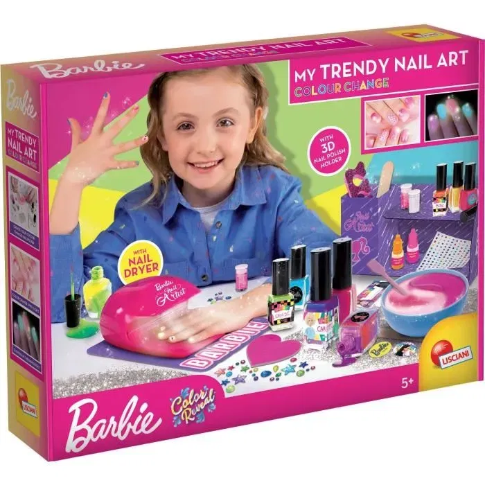 Lisciani Giochi - Kit Créatif Vernis à Ongles Changeants avec Sèche-Ongles - Loisir Créatif pour Enfants dès 8 Ans - Fabriqué en Italie Lisciani Giochi - Kit Créatif Vernis à Ongles Changeants avec Sèche-Ongles - Loisir Créatif pour Enfants dès 8 Ans - Fabriqué en Italie