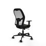 Chaise de Bureau Piqueras y Crespo 1D036N0 Noir