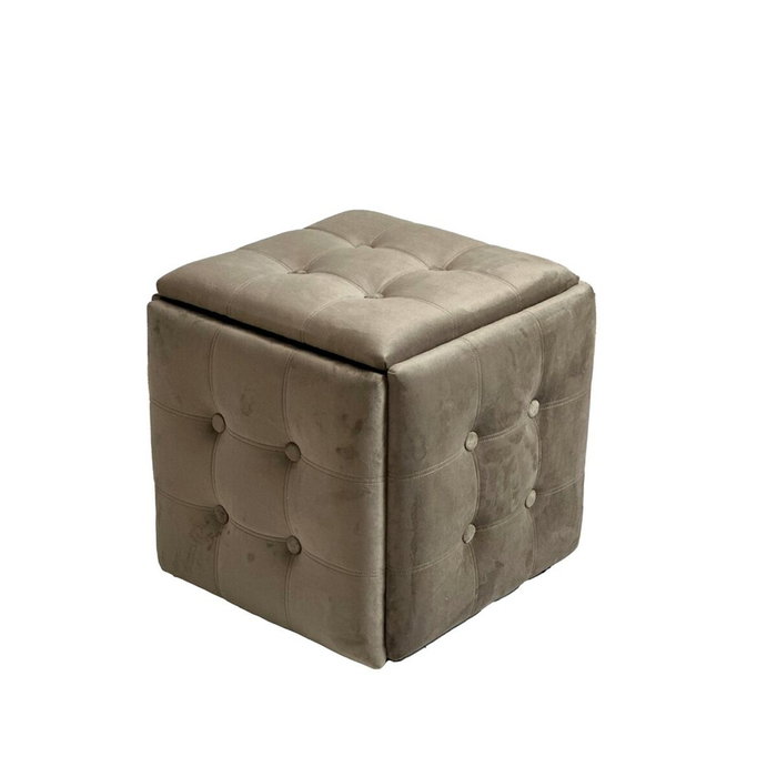 GO GIFT Jeu de tabourets Transformer Capuccino, Pouf 5 en 1, 5 Unités