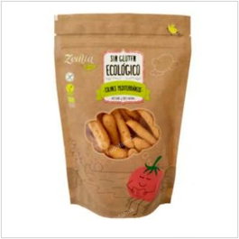 Zealia Mini Grissini Mediterraneos Colines 75g Bio Sans Glace Vegane au Tomate et Origan