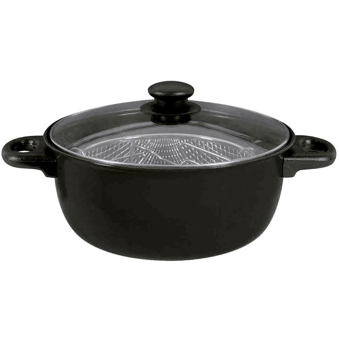 Quid Friteuse Gante 26 cm Acier Peint Compatible Vitrocéramique, Électrique, Gaz Quid Friteuse Gante 26 cm Acier Peint Compatible Vitrocéramique, Électrique, Gaz