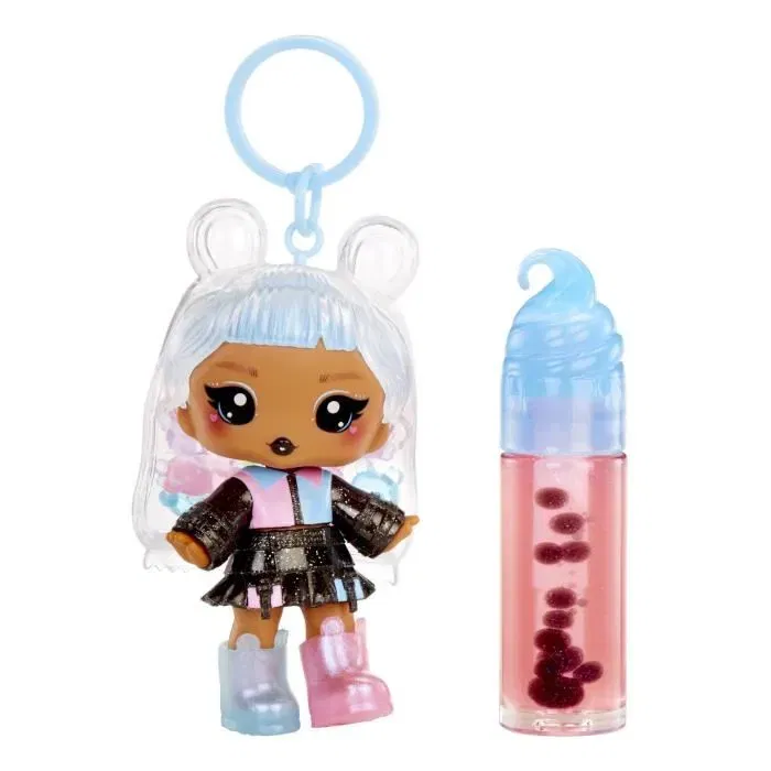 Yummiland Lip Gloss Doll - Sour Sweeties Gabi Gummybear, Gloss à Parfum Changement de Couleur avec Effet Lave pour Enfants dès 4 Ans, H. 10 cm Yummiland Lip Gloss Doll - Sour Sweeties Gabi Gummybear, Gloss à Parfum Changement de Couleur avec Effet Lave pour Enfants dès 4 Ans, H. 10 cm