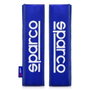Abc Lot de 2 coussinets de ceinture de sécurité SPC bleu en polyester