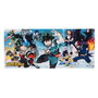 ERIK Tapis de souris gaming My Hero Academia 80 x 35 cm à surface textile imperméable et base en caoutchouc anti-dérapant