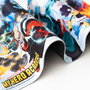 ERIK Tapis de souris gaming My Hero Academia 80 x 35 cm à surface textile imperméable et base en caoutchouc anti-dérapant