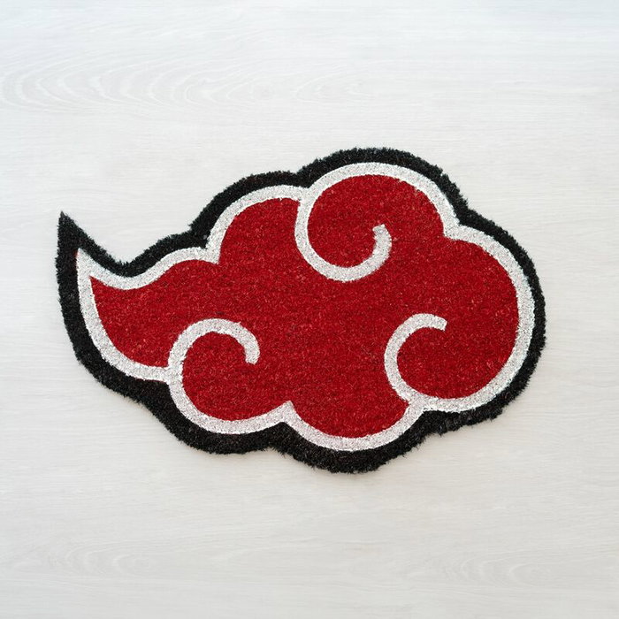 ERIK Felpudo Naruto Shippuden Akatsuki - En fibre de coco avec base PVC anti-dérapant