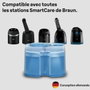 Braun Cartouche de nettoyage CCR6 - Pack de 6 pour station SmartCare