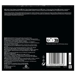 Braun CCR6 - Cartouche de nettoyage Clean & Renew recharge pour station SmartCare - Lot de 6 recharges