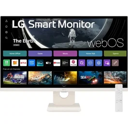 LG Electronics 27U511SA-W - Moniteur PC Intelligent IPS 27" Full HD 100Hz, webOS, dalle IPS 5ms, idéal pour télétravail