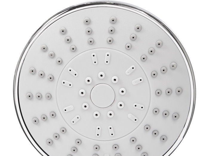 BERILO Support de téléphone de douche avec filtre à pierres 11 cm de diamètre Gris + Marron BERILO Support de téléphone de douche avec filtre à pierres 11 cm de diamètre Gris + Marron
