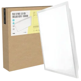 BX3 LIGHT BX3-PG-600x600-40WCW - Panneau LED 40W 60x60cm, 4 400 lm, UGR<19, pour plafond modulaire, blanc froid 6000K