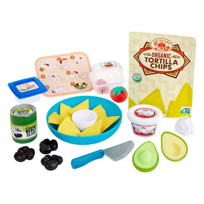 Little Tikes Kit Créatif Nachos - Jeu de Cuisine pour Enfants dès 3 ans avec Ustensiles et Recette - Référence 643880