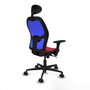 Piqueras y Crespo Chaise de Bureau 3D036N1 Bordeaux
