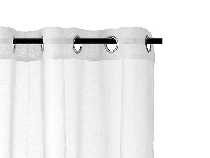 GIFTDECOR Cortina Visillo Blanca 140x260 cm GIFTDECOR Cortina Visillo Blanca 140x260 cm