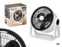 ARGON Ventilateur de table bicolore 35W avec fonction giratoire
