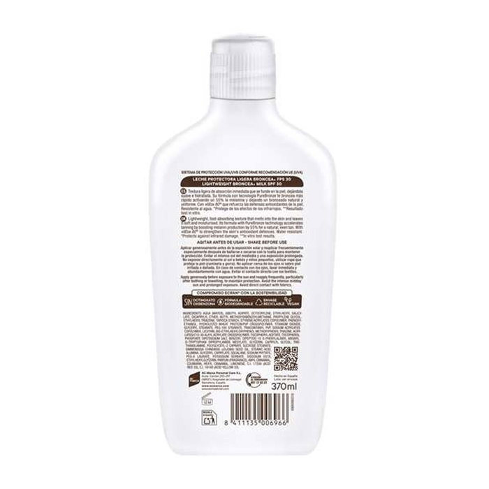 Ecran TAN + Lait Protecteur Bronzage Naturel SPF30 Ecran TAN + Lait Protecteur Bronzage Naturel SPF30