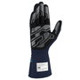 Omp Gants de Course FIA 8856-2018 My2025 OMPIB0-0777-B01-244-M Marine Bleu - Cyan Taille M