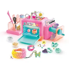 Canal Toys Fabrique à Bijoux Style 4 Ever OFG 333 - Kit Créatif Pâte Magique, 6 Techniques, 20 Créations (Bagues, Bracelets) à Partir de 6 Ans