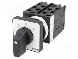 EATON ELECTRIC Commutateur à cames multiposition 20A noir