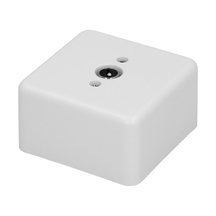 WOLFPACK LINEA PROFESIONAL Prise TV et satellite en saillie, blanc WOLFPACK LINEA PROFESIONAL Prise TV et satellite en saillie, blanc