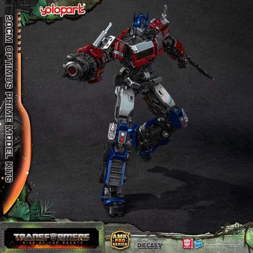 Yolopark Transformers: Rise of the Beasts Kit de modèle en plastique Optimus Prime AMK Pro Series Yolopark Transformers: Rise of the Beasts Kit de modèle en plastique Optimus Prime AMK Pro Series