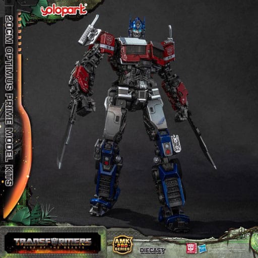 Yolopark Transformers: Rise of the Beasts Kit de modèle en plastique Optimus Prime AMK Pro Series Yolopark Transformers: Rise of the Beasts Kit de modèle en plastique Optimus Prime AMK Pro Series
