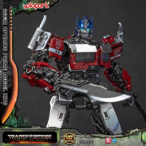 Yolopark Transformers: Rise of the Beasts Kit de modèle en plastique Optimus Prime AMK Pro Series Yolopark Transformers: Rise of the Beasts Kit de modèle en plastique Optimus Prime AMK Pro Series