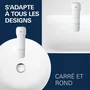 GROHE - Mitigeur de lavabo DICE Chrome Taille S - Clic-clac - Technologie SilkMove, débit limité, finition durable, 5 l/min
