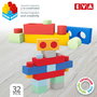 Blocs de construction Color Block 32 Pièces EVA (4 Unités)