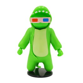 Bizak Figurine Gang Beasts - Pack Boîte avec 1 figurine et 1 paire de lunettes - 4 modèles à collectionner