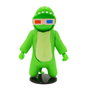 Bizak Figurine Gang Beasts - Pack Boîte avec 1 figurine et 1 paire de lunettes - 4 modèles à collectionner